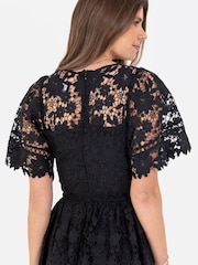 Lovedrobe Lace V-Neck Midaxi Dress With Trim Details - Image 4 of 4