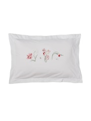 Sophie Allport White 100% Cotton Tulip Duvet Cover and Pillowcase Set - Image 4 of 5