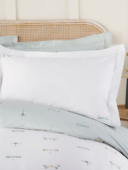Sophie Allport Pale Duckegg Dragonfly Duvet Cover And Pillowcase 100% Cotton Set - Image 2 of 5