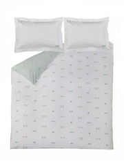 Sophie Allport Pale Duckegg Dragonfly Duvet Cover And Pillowcase 100% Cotton Set - Image 3 of 5