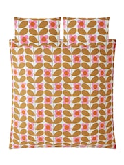 Orla Kiely 100% Cotton Stem Bloom Duvet Cover and Pillowcase Set - Изображение 3 из 4