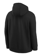 Fanatics NBA Brooklyn Nets Essential Logo Black Hoodie Youth - Image 3 of 3