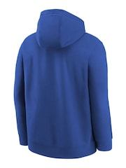 Fanatics Blue NBA Dallas Mavericks Essential Logo Hoodie - Image 3 of 3