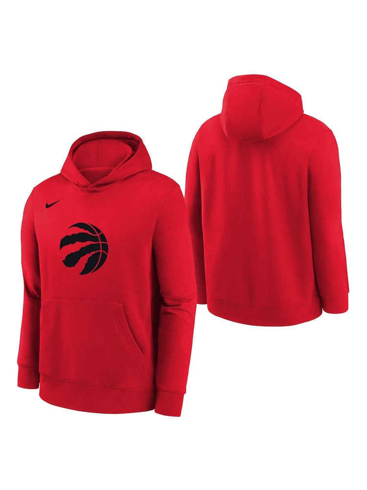 Fanatics Red NBA Toronto Raptors Essential Logo Hoodie - Image 1 of 3