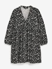 Simply Be Black Supersoft Smock Dress - Image 5 of 5