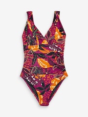 Simply Be Pink Magisculpt Lose Up To An Inch Swimsuit - Image 5 of 5