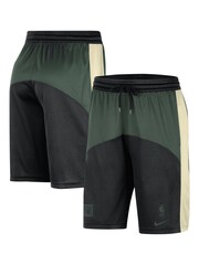 Fanatics Green NBA Milwaukee Bucks Start 5 Shorts - Image 1 of 4