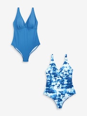 Blau - Simply Be – Value – Badeanzüge im 2er-Pack - Bild 5 von 7