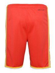 Fanatics Red NBA Atlanta Hawks Icon Swingman Shorts Youth - Image 3 of 4