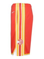 Fanatics Red NBA Atlanta Hawks Icon Swingman Shorts Youth - Image 4 of 4