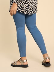 White Stuff Light Blue Janey Jeggings - Image 2 of 7
