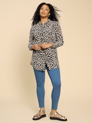 White Stuff Light Blue Janey Jeggings - Image 3 of 7