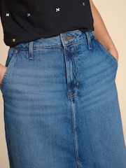 White Stuff Allie Denim-Midirock - Bild 7 von 10