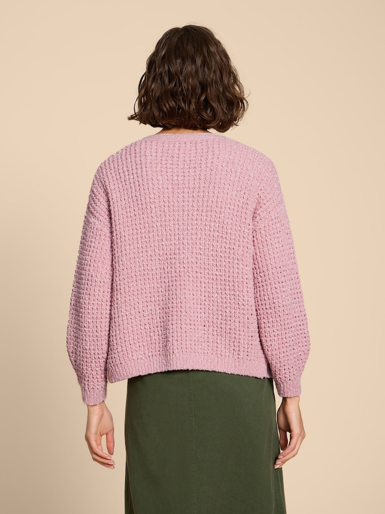 White Stuff Pink Sessi Cardigan - Image 2 of 7 White Stuff Pink Sessi Cardigan - Image 2 of 7