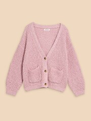 White Stuff Pink Sessi Cardigan - Image 5 of 7