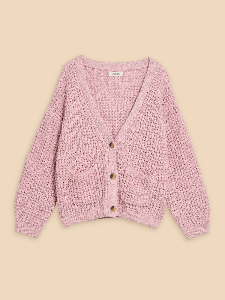 White Stuff Pink Sessi Cardigan - Image 5 of 7