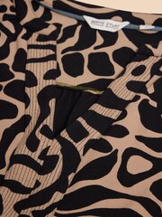 White Stuff Black Jersey June Shift Dress - Image 7 of 7