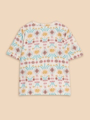 White Stuff Multi Ferne Linen Blend Shirt - Image 6 of 7
