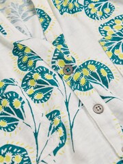 White Stuff White Pocket Penny 100% Cotton Jersey Shirt - Image 7 of 7