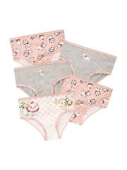 Character Grey 100% Cotton Disney Aristocats Marie Underwear 5 Pack - Image 1 of 4