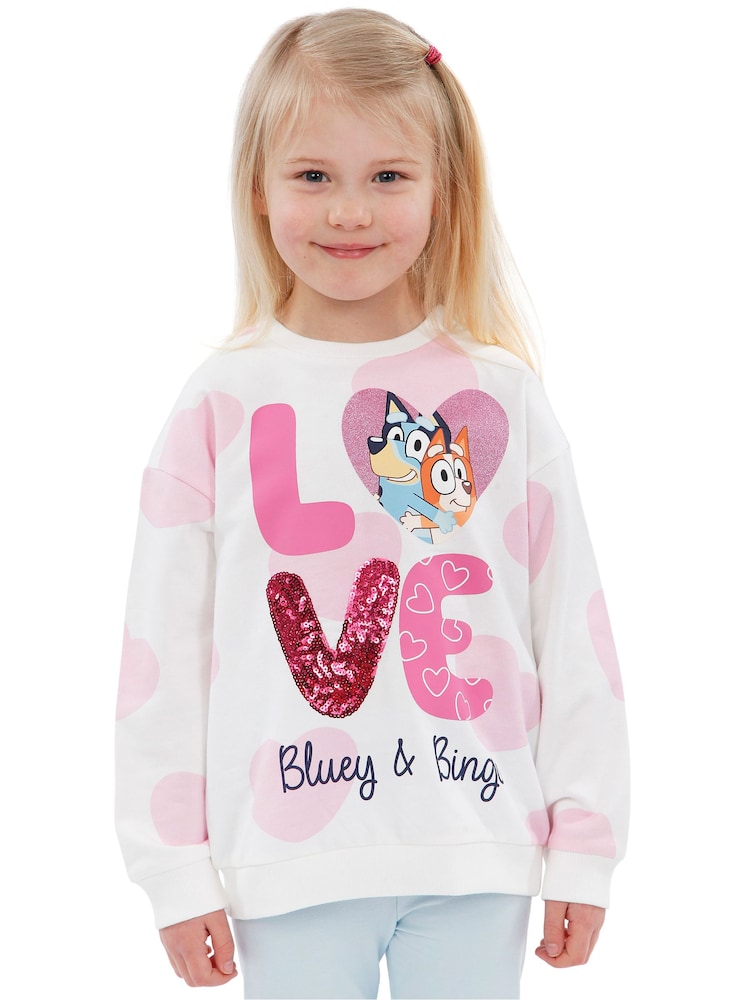 Bluza z motywem postaci Bluey, w 100% z bawełny - Image 8 of 10