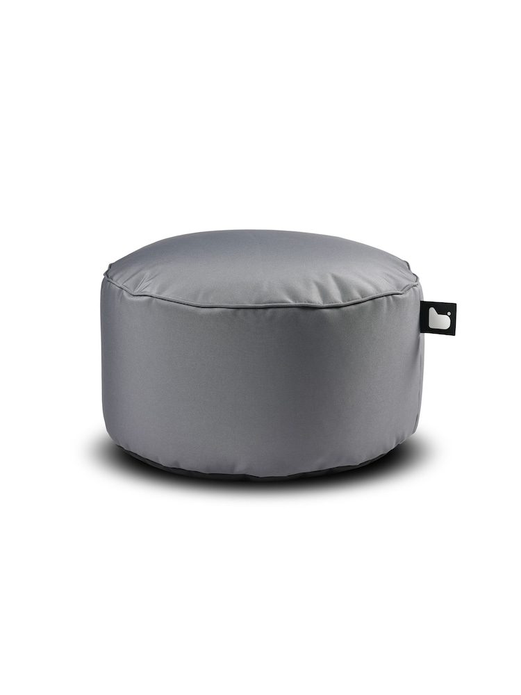 Extreme Lounging Grey B Poufe Outdoor Garden Bean Bag - Image 1 of 1