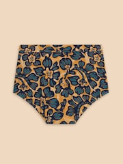 White Stuff Yellow Verity High Waist Bikini Bottoms - Image 6 of 7