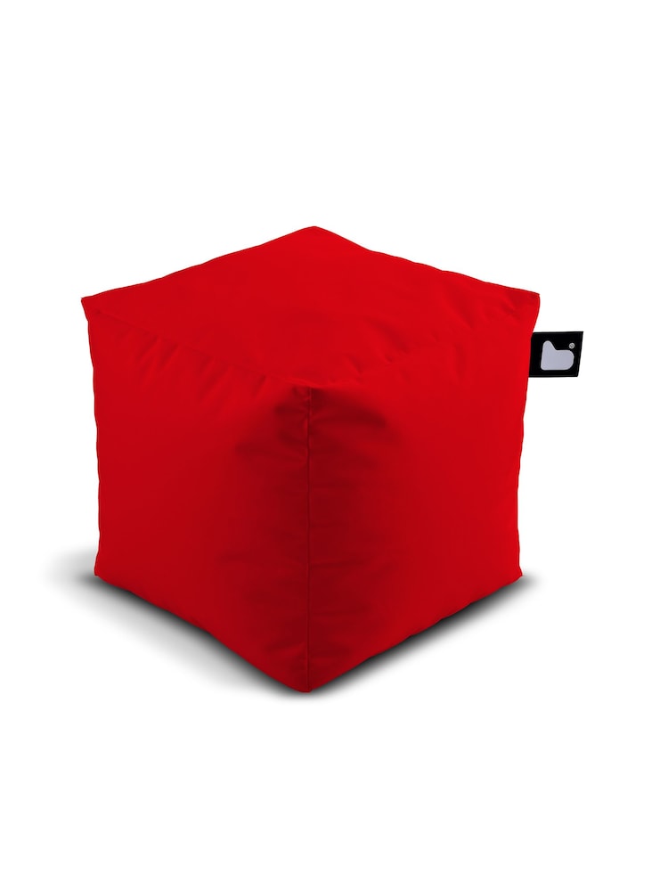 Extreme Lounging Red B Box Outdoor Garden Cube Bean Bag - Image 1 of 1