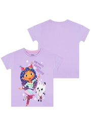 Character Purple Gabbys Dollhouse 100% Cotton Top and Skirt Set - Image 2 of 10
