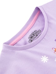 Character Purple Gabbys Dollhouse 100% Cotton Top and Skirt Set - Image 4 of 10