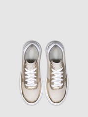 Unseen Footwear Leather Marais Trainers - Image 3 of 4