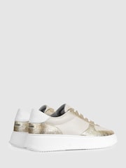 Unseen Footwear Leather Marais Trainers - Image 4 of 4