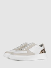 Unseen Footwear Leather Marais Trainers - Image 2 of 4