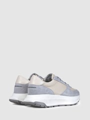 Unseen Footwear Suede Mesh Trinity Trainers - Image 4 of 4