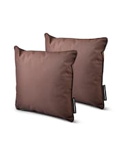 Extreme Lounging Brown B Cushion Outdoor Garden Twin Pack - Image 1 of 2