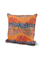 Extreme Lounging Multi B Cushion Outdoor Garden Art Orange Twin Pack - Image 2 of 2