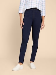 White Stuff Blue Janey Jeggings - Image 1 of 7