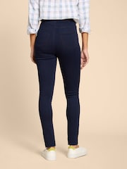 White Stuff Blue Janey Jeggings - Image 3 of 7