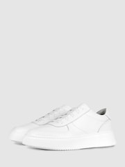 Unseen Footwear Leather Marais Trainers - Image 2 of 4