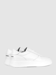 Unseen Footwear Leather Marais Trainers - Image 4 of 4