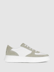 Unseen Footwear Leather Marais Trainers - Image 1 of 4