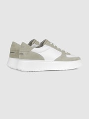 Unseen Footwear Leather Marais Trainers - Image 4 of 4