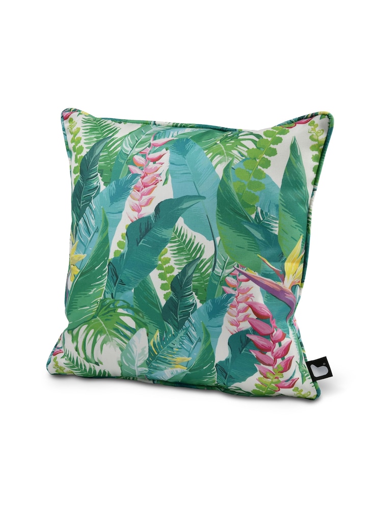 Extreme Lounging Multi B Cushion Outdoor Garden Floral Jungle Twin Pack - Image 2 of 2 Extreme Lounging Multi B Cushion Outdoor Garden Floral Jungle Twin Pack - Image 2 of 2