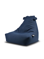 Extreme Lounging Navy Mini B Bag Indoor Teddy Bean Bag - Image 1 of 1