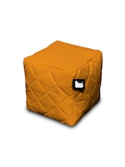 Extreme Lounging Orange B-Box Quilted Cube Bean Bag - Image 1 of 1