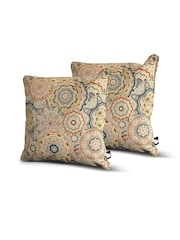 Extreme Lounging Multi B Cushion Outdoor Garden Mandala Sand Twin Pack - Image 1 of 1