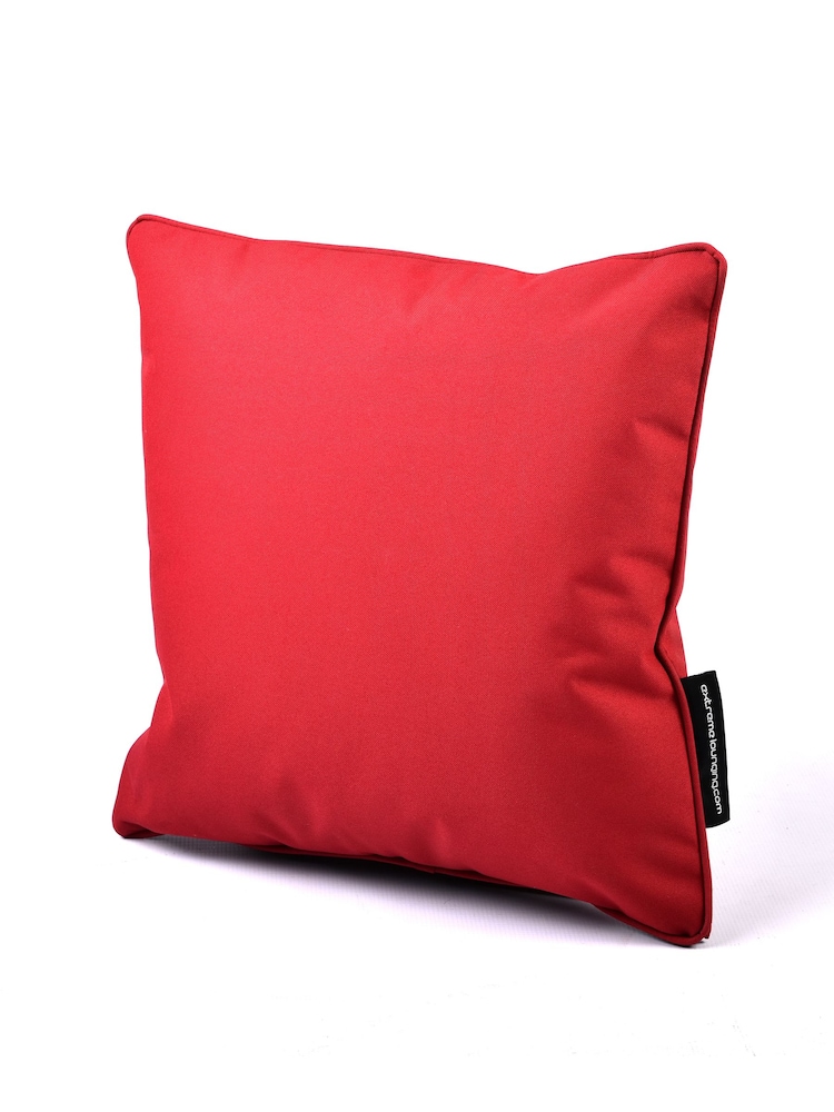 Extreme Lounging Red B Cushion Outdoor Garden Twin Pack - Image 2 of 2 Extreme Lounging Red B Cushion Outdoor Garden Twin Pack - Image 2 of 2