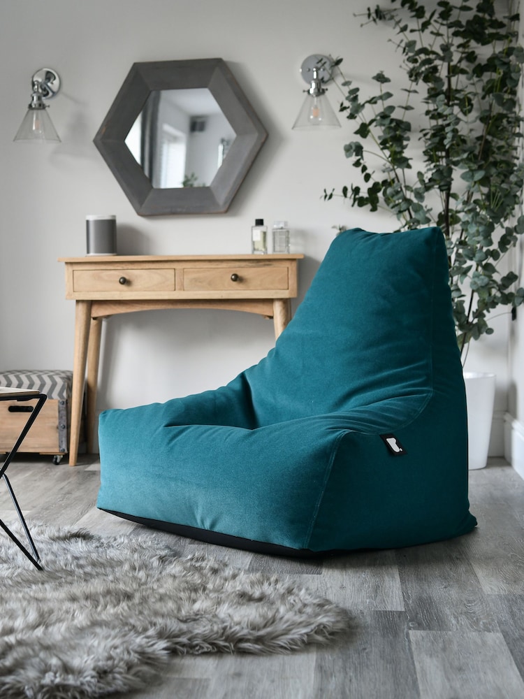 Extreme Lounging Teal Mighty B Bag Brushed Faux Suede Bean Bag - Image 1 of 2