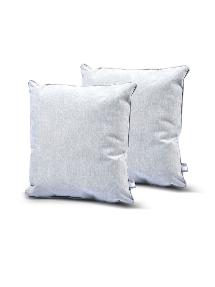 Extreme Lounging Pastel Blue B Cushion Outdoor Garden Twin Pack - Image 1 of 2