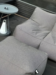 Extreme Lounging Charcoal B Stool Indoor and Outdoor Garden Bean Bag - Image 2 of 2